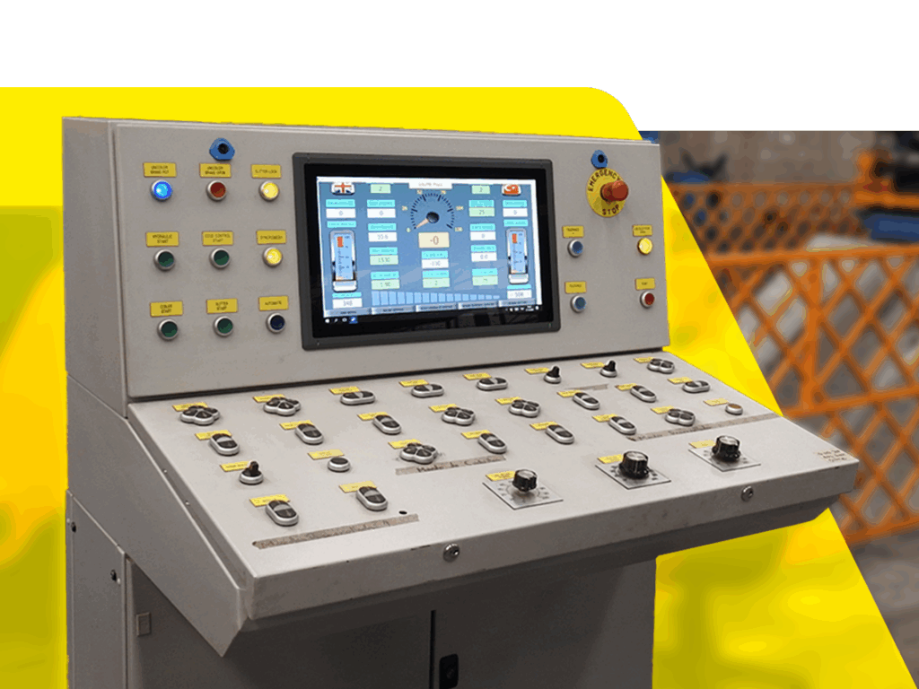 Panel de control de fabricación de Grupo Industrial CH